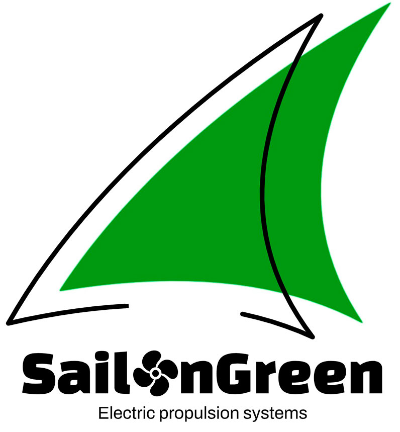 Logotipo Sail On Green